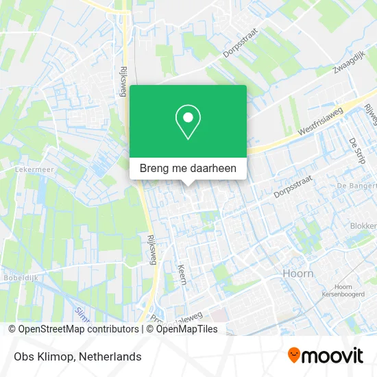 Obs Klimop kaart
