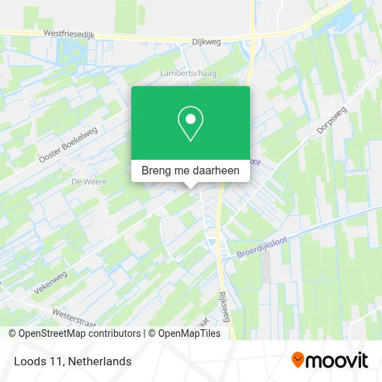Loods 11 kaart