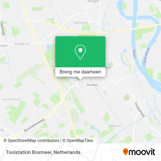 Toolstation Boxmeer kaart