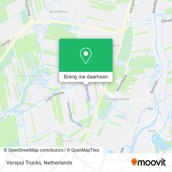 Verspui Trucks kaart