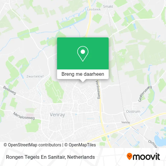 Rongen Tegels En Sanitair kaart