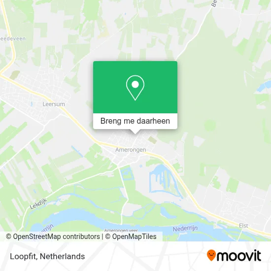 Loopfit kaart