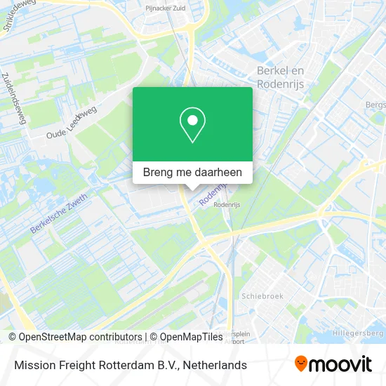 Mission Freight Rotterdam B.V. kaart