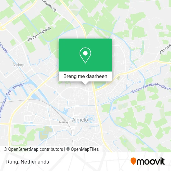 Rang kaart