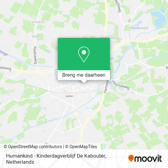 Humankind - Kinderdagverblijf De Kabouter kaart