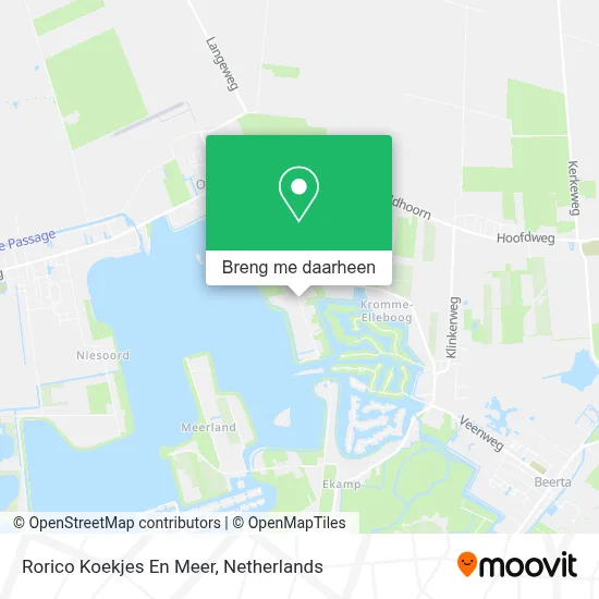 Rorico Koekjes En Meer kaart
