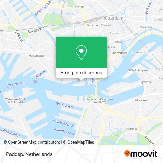 Paddap kaart