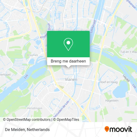 De Meiden kaart