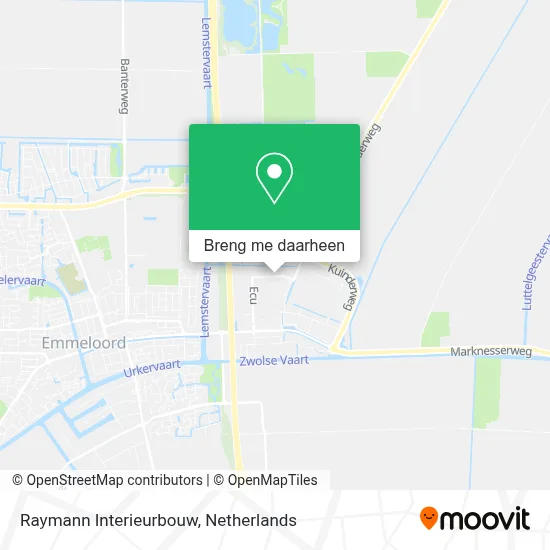 Raymann Interieurbouw kaart
