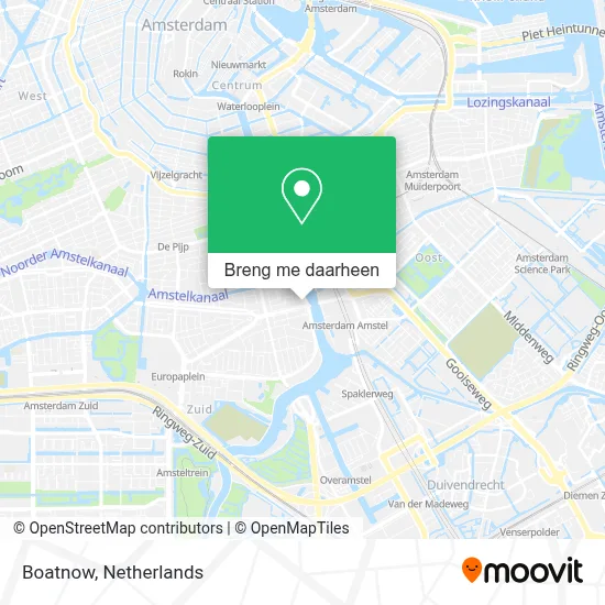 Boatnow kaart