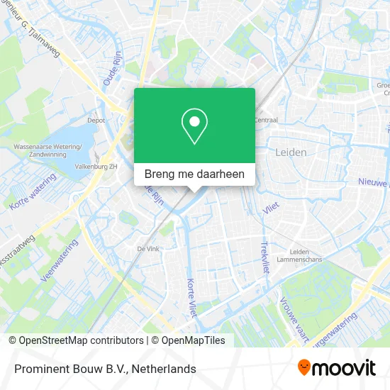 Prominent Bouw B.V. kaart