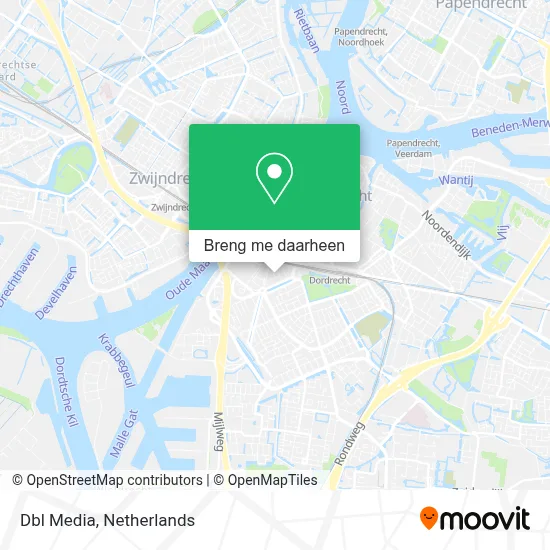 Dbl Media kaart