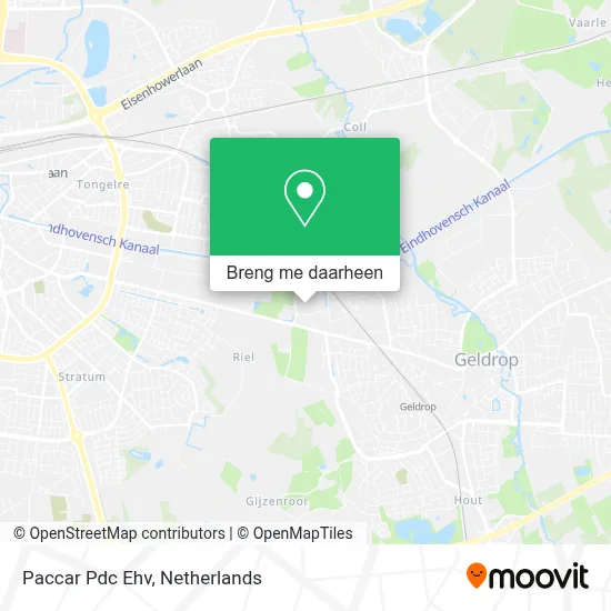 Paccar Pdc Ehv kaart