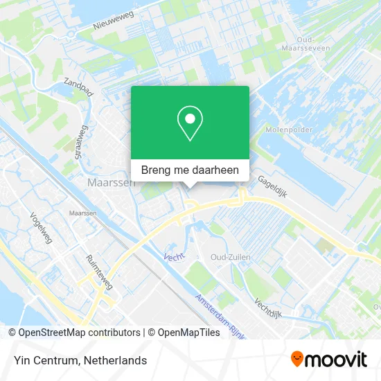 Yin Centrum kaart