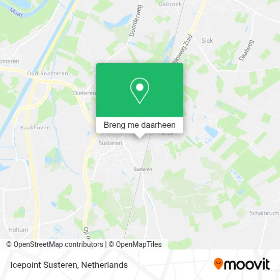 Icepoint Susteren kaart