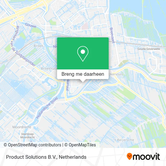 Product Solutions B.V. kaart