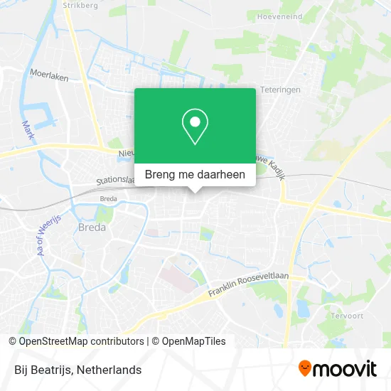 Bij Beatrijs kaart