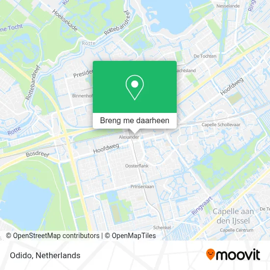 Odido kaart