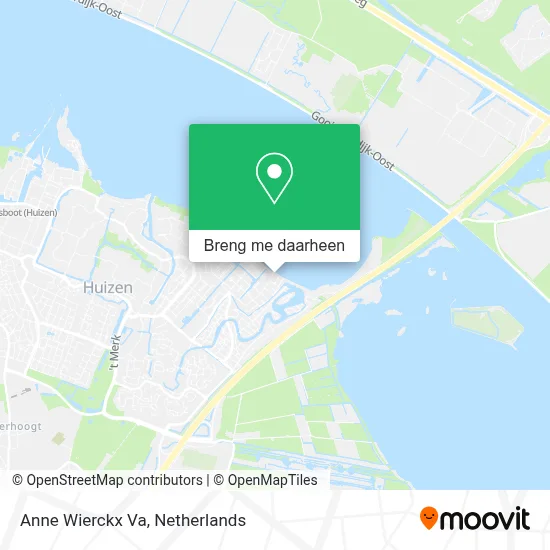 Anne Wierckx Va kaart