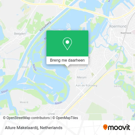 Allure Makelaardij kaart