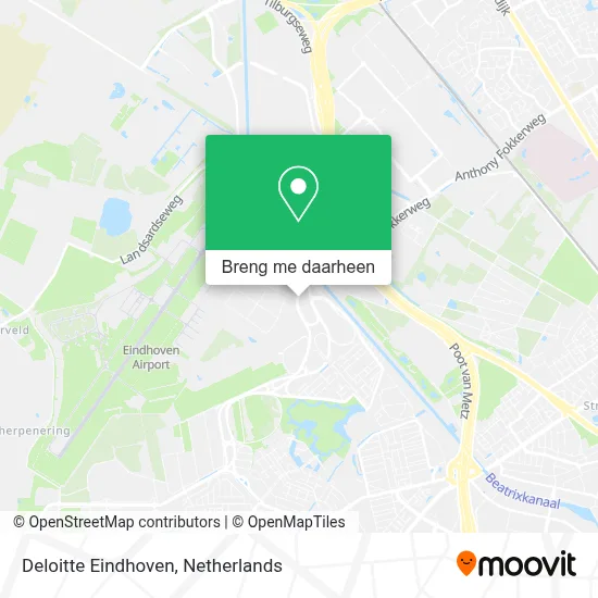 Deloitte Eindhoven kaart