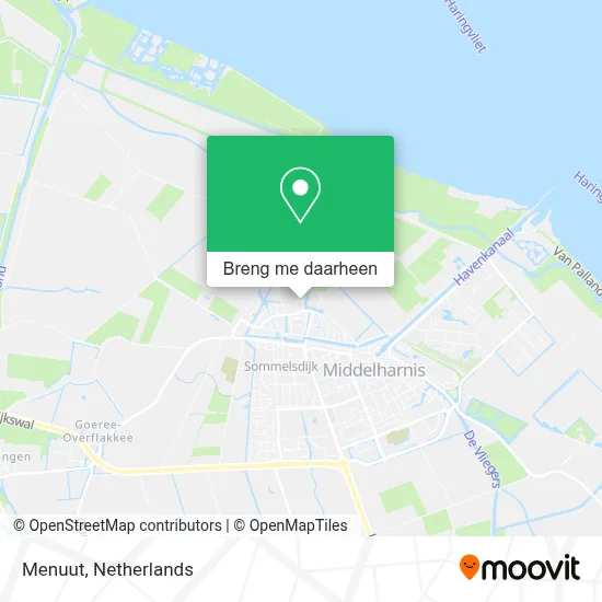 Menuut kaart