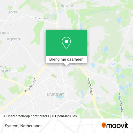 System kaart