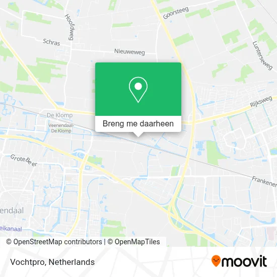 Vochtpro kaart