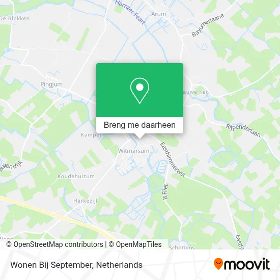 Wonen Bij September kaart