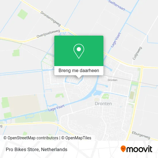 Pro Bikes Store kaart