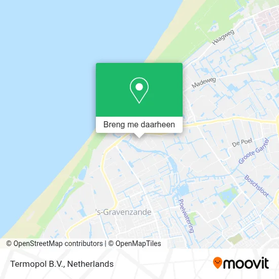 Termopol B.V. kaart