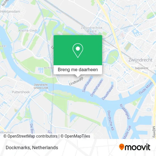 Dockmarks kaart