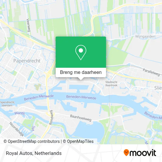 Royal Autos kaart