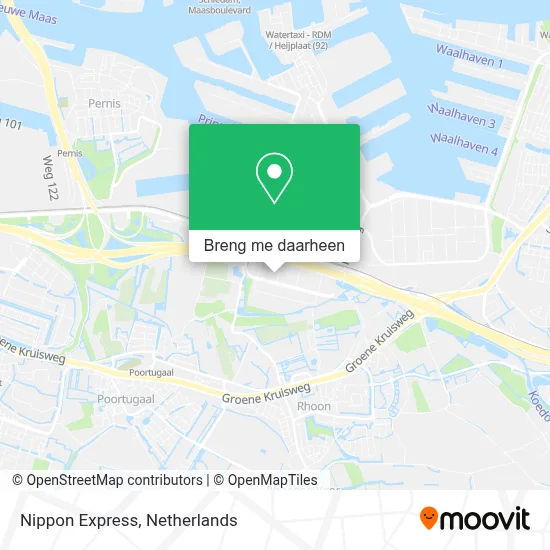 Nippon Express kaart