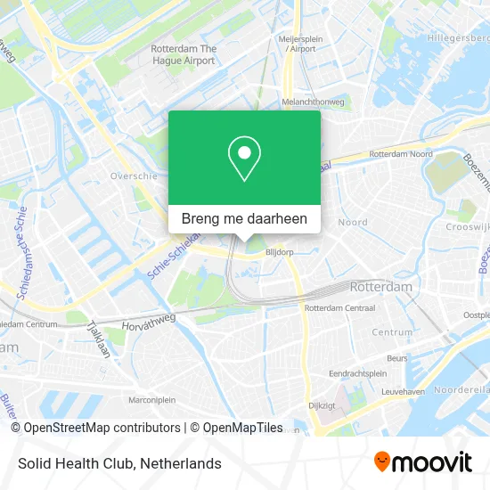 Solid Health Club kaart