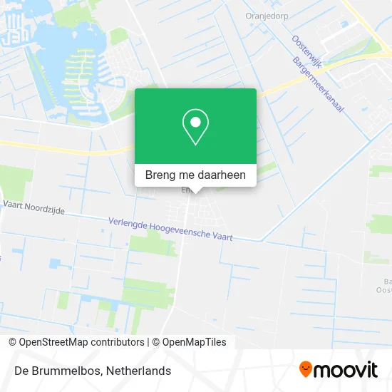 De Brummelbos kaart
