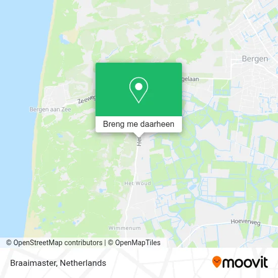 Braaimaster kaart