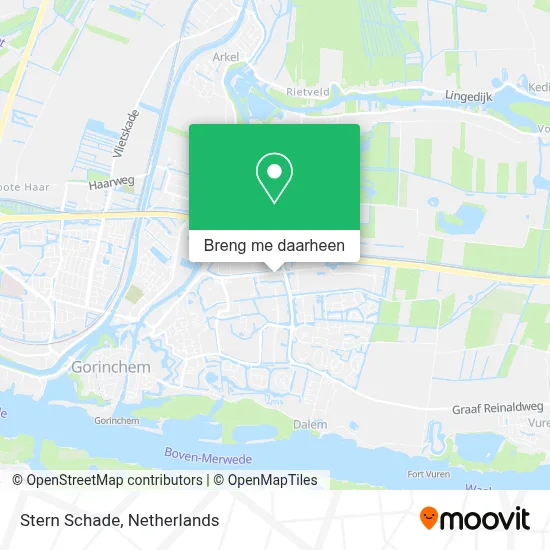 Stern Schade kaart