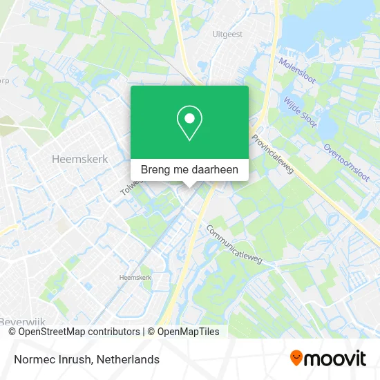 Normec Inrush kaart