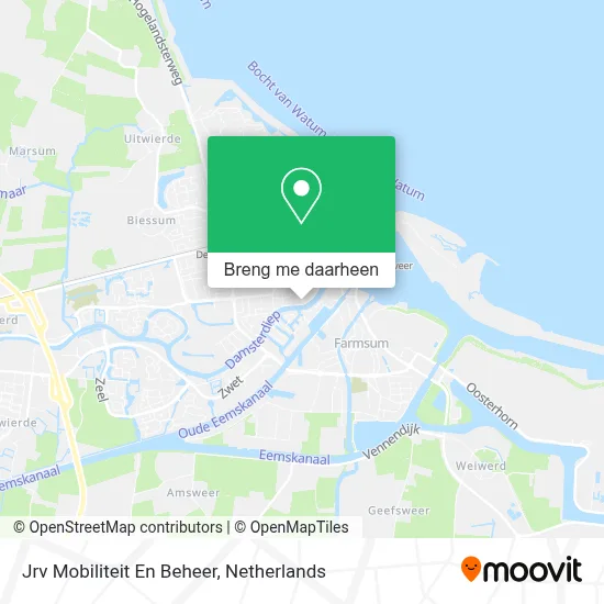 Jrv Mobiliteit En Beheer kaart