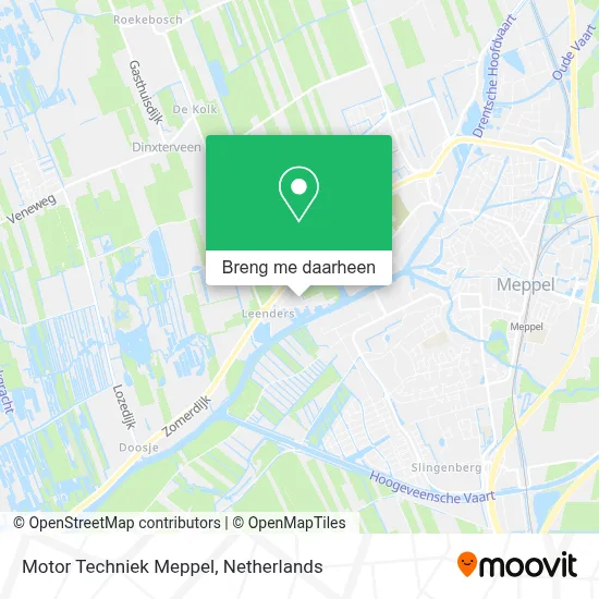 Motor Techniek Meppel kaart