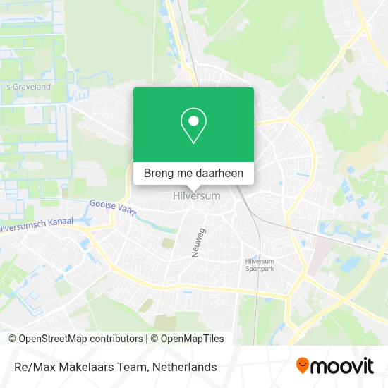 Re/Max Makelaars Team kaart