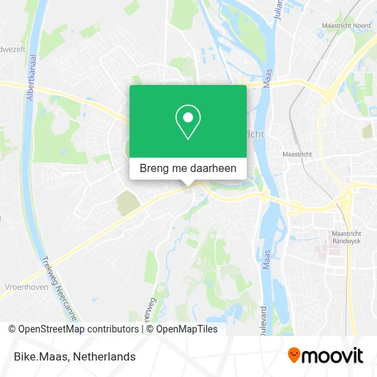 Bike.Maas kaart