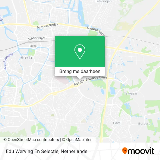Edu Werving En Selectie kaart
