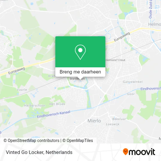 Vinted Go Locker kaart