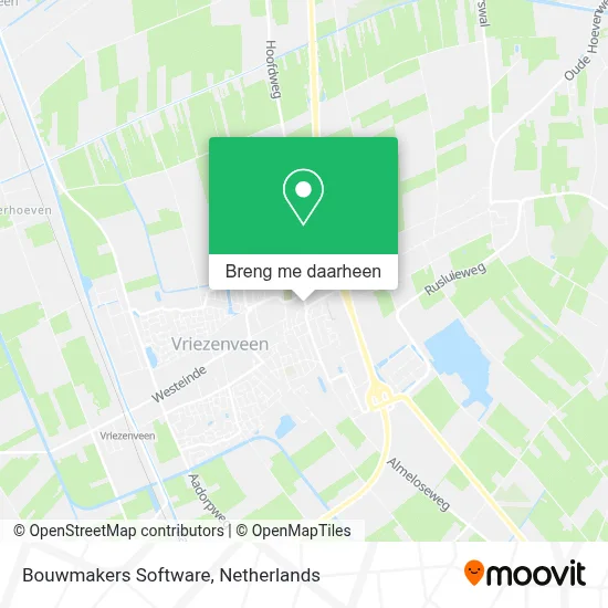 Bouwmakers Software kaart