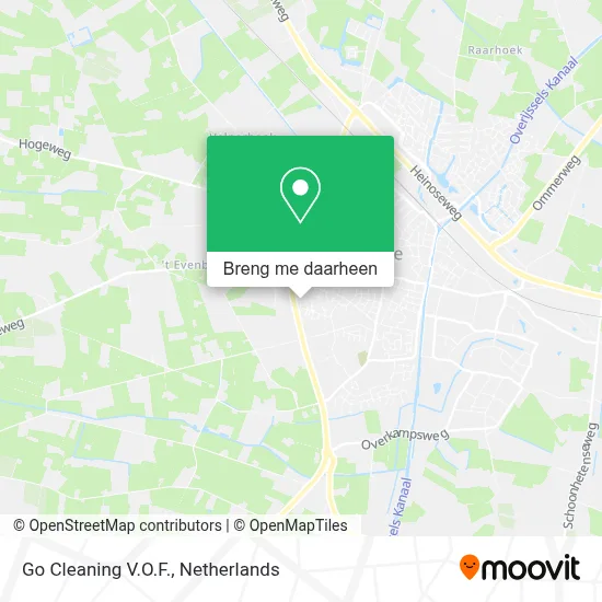 Go Cleaning V.O.F. kaart