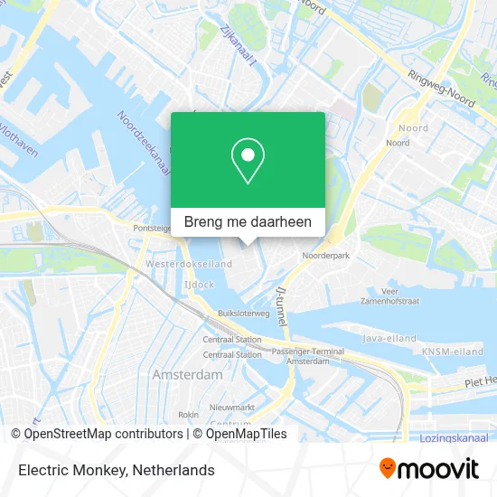 Electric Monkey kaart