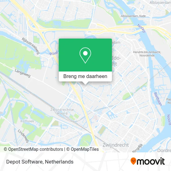 Depot Software kaart