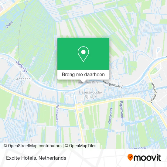 Excite Hotels kaart